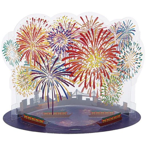 Sanrio Message Card Summer Fireworks Greeting Card - Japan - Overseas Shipping Available- Japan Figure Store - #1 Bring To You The Best Japanese Goods