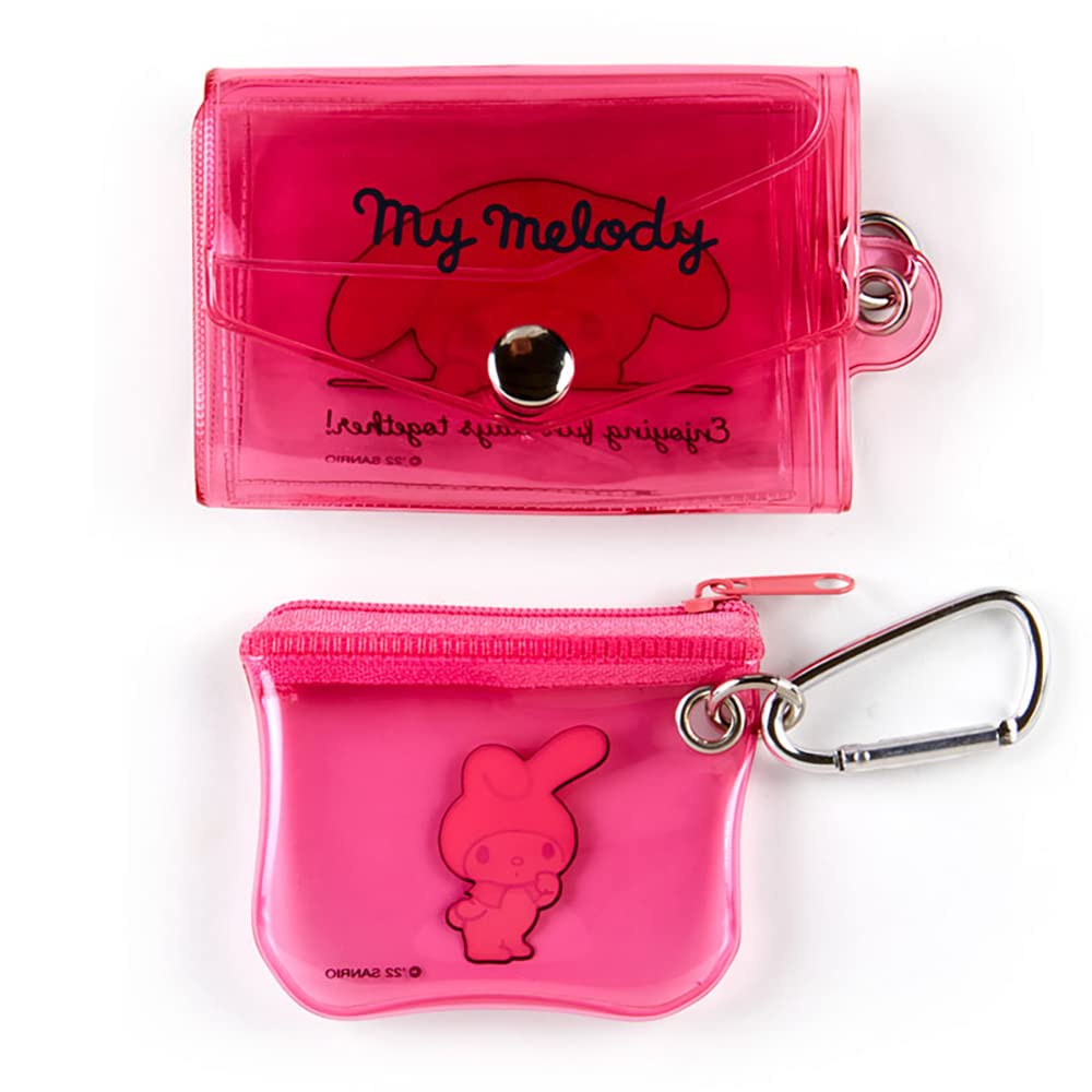 Sanrio 340651 My Melody Mini Wallet Charm Simple Design Japanese Mini Wallet- Japan Figure Store - #1 Bring To You The Best Japanese Goods