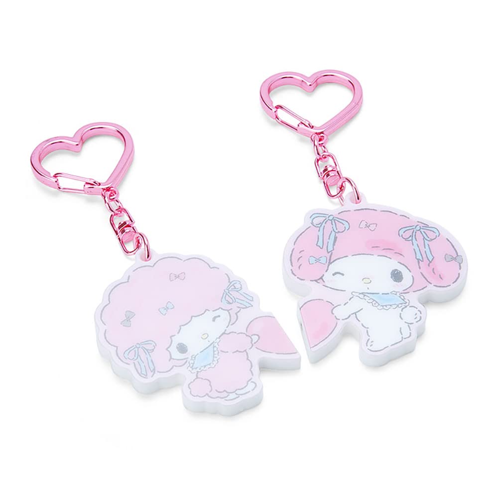 Sanrio Pair Keychain My Melody & My Sweet Piano / Always Together Japanese Pair Keychain- Japan Figure Store - #1 Bring To You The Best Japanese Goods