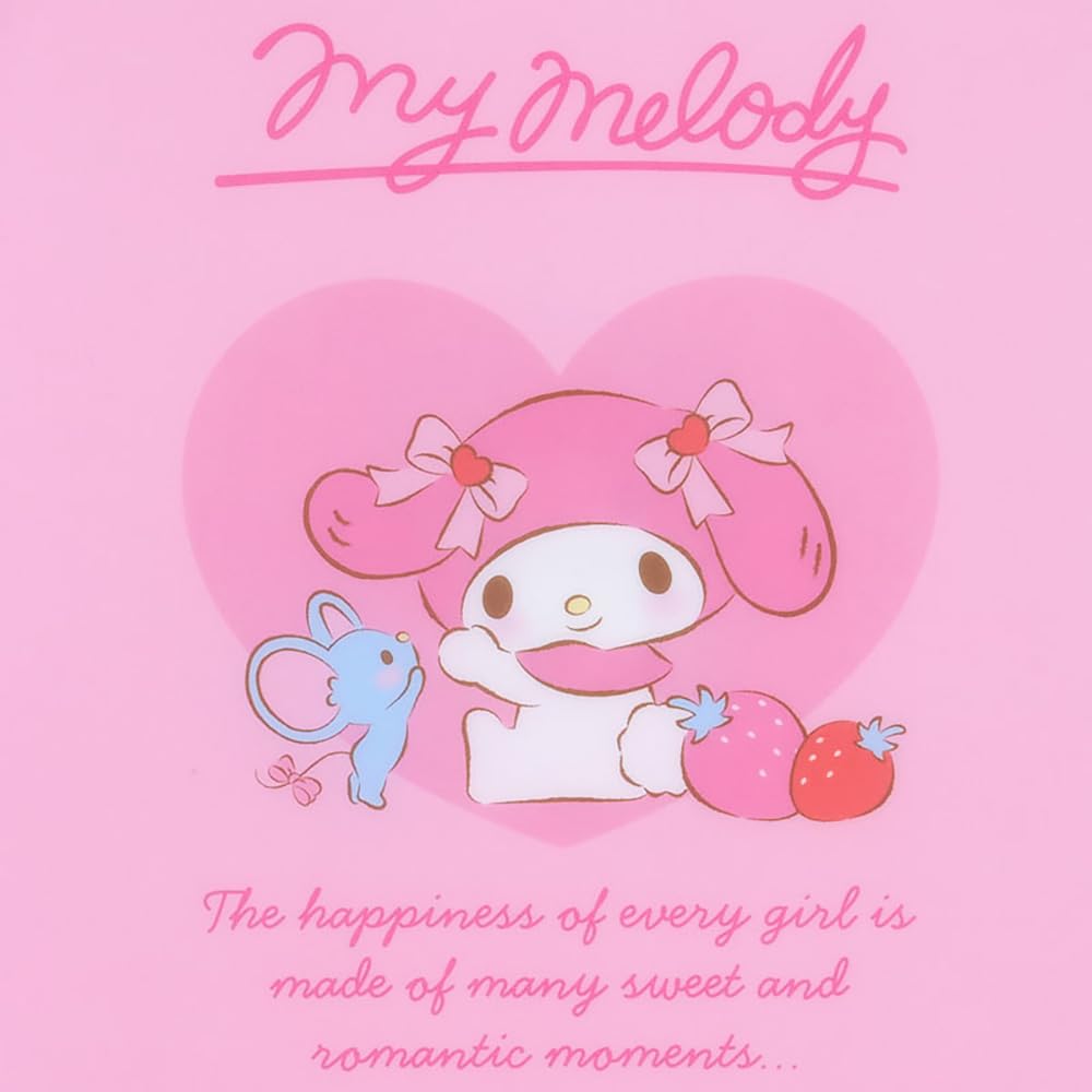 Sanrio My Melody 6 Pocket Clear File Japan 549622 | Zippered- Japan Figure Store - #1 Bring To You The Best Japanese Goods