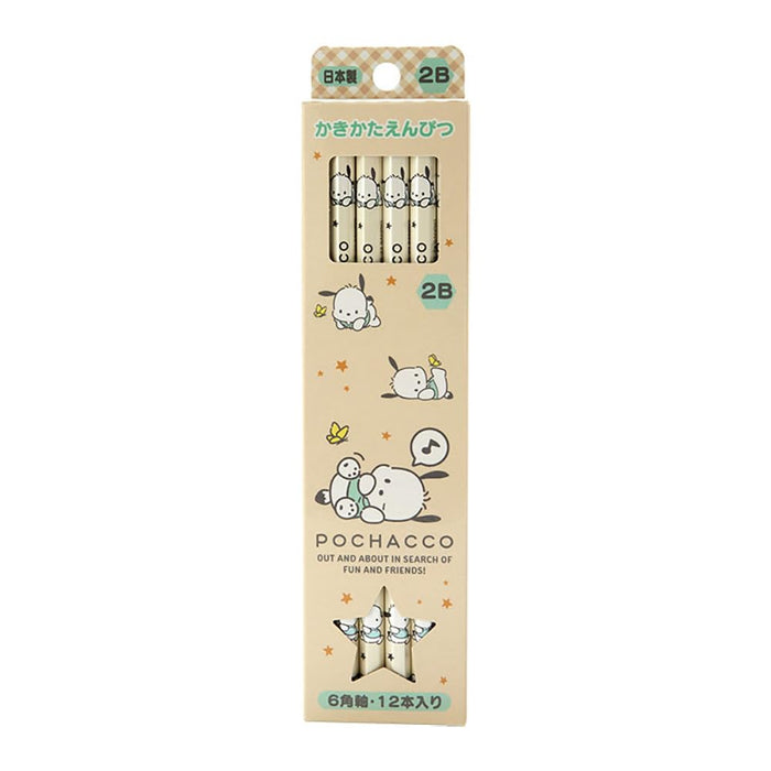 Sanrio 2B Pochacco Pencil Pack 0.8x0.8x17.6cm 566209- Japan Figure Store - #1 Bring To You The Best Japanese Goods