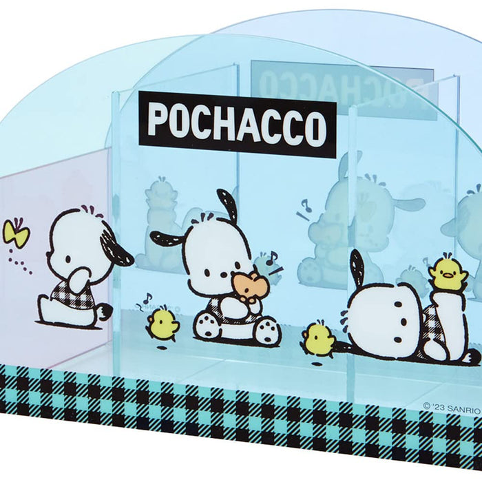 Sanrio Pochacco Checked Design Acrylic Multi Stand 875406- Japan Figure Store - #1 Bring To You The Best Japanese Goods