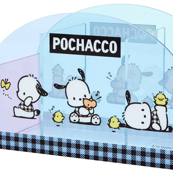 Sanrio Pochacco Checked Design Acrylic Multi Stand 875406- Japan Figure Store - #1 Bring To You The Best Japanese Goods