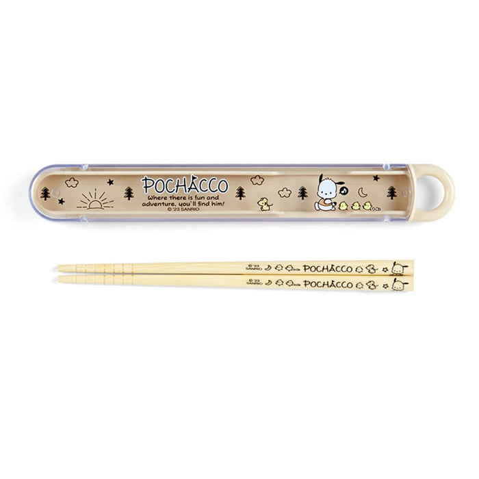 Sanrio Pochacco Chopsticks Kids Case Japan 742651- Japan Figure Store - #1 Bring To You The Best Japanese Goods