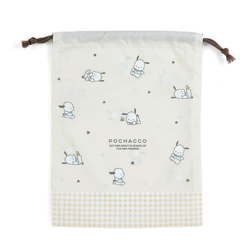 Sanrio Pochacco Drawstring Bag From Japan - M 255271- Japan Figure Store - #1 Bring To You The Best Japanese Goods