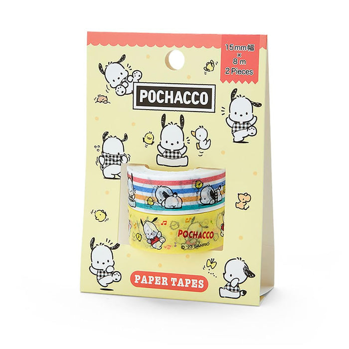 Sanrio Pochacco Paper Tape Set Of 2 From Japan - 550485- Japan Figure Store - #1 Bring To You The Best Japanese Goods
