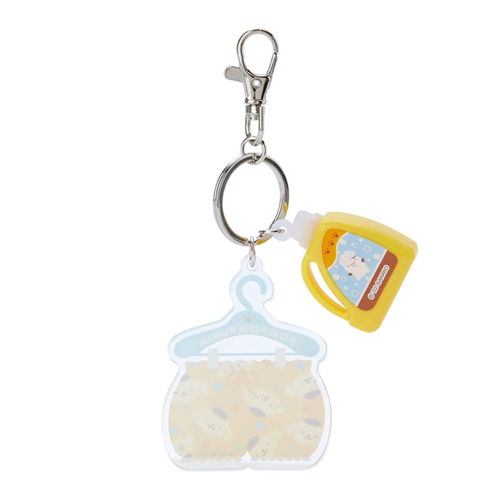 SANRIO Charm Key Chain Pom Pom Purin SANRIO Laundry Day- Japan Figure Store - #1 Bring To You The Best Japanese Goods