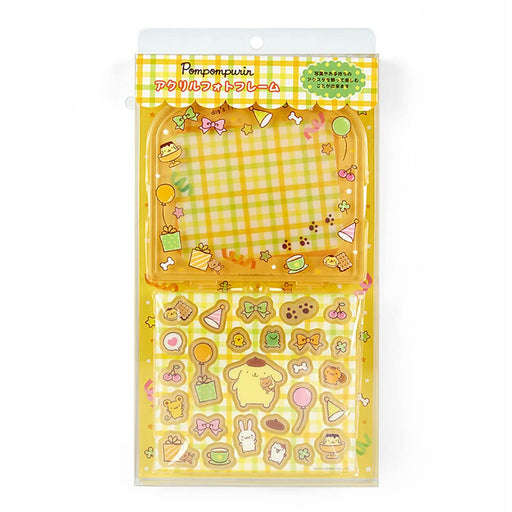 Sanrio Pompompurin Acrylic Photo Frame Japan 849871- Japan Figure Store - #1 Bring To You The Best Japanese Goods