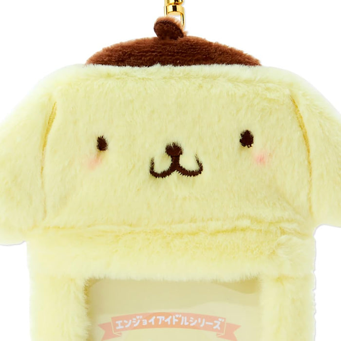Sanrio Pompompurin Boa Fabric Trading Card Holder Japan 726460- Japan Figure Store - #1 Bring To You The Best Japanese Goods