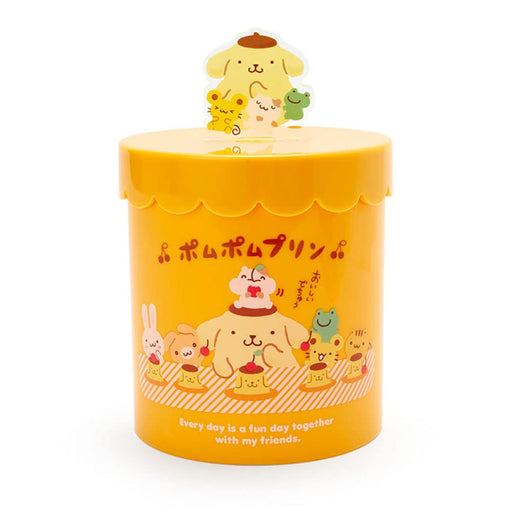 Sanrio Pompompurin Canister Japan Team Pudding 124362- Japan Figure Store - #1 Bring To You The Best Japanese Goods