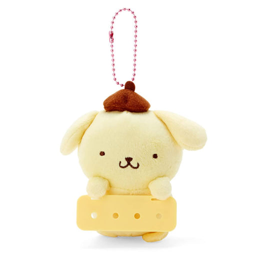 Sanrio Pompompurin Mascot Holder Mai Pachirun Japan 675202- Japan Figure Store - #1 Bring To You The Best Japanese Goods