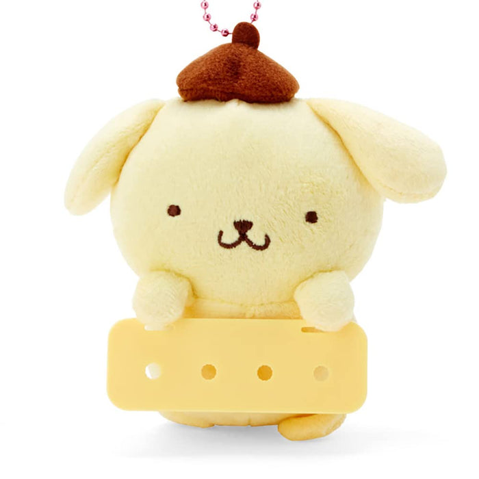 Sanrio Pompompurin Mascot Holder Mai Pachirun Japan 675202- Japan Figure Store - #1 Bring To You The Best Japanese Goods