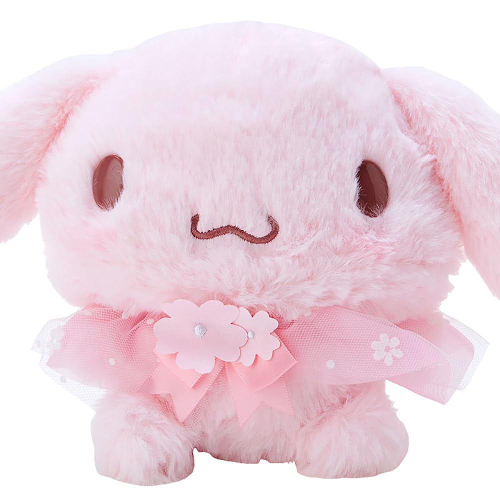 Sanrio Cinnamoroll Plush Toy Sakura Design Series 16x27x12cm Character 439240- Japan Figure Store - #1 Bring To You The Best Japanese Goods
