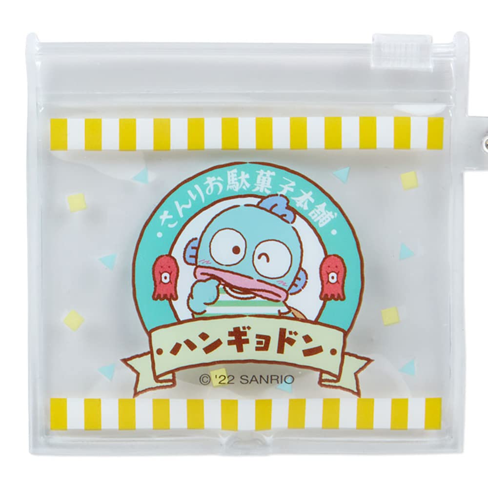Sanrio Hankyodon Keychain Holder With Mirror For Quick Makeup Japanese Cute Key Holder- Japan Figure Store - #1 Bring To You The Best Japanese Goods