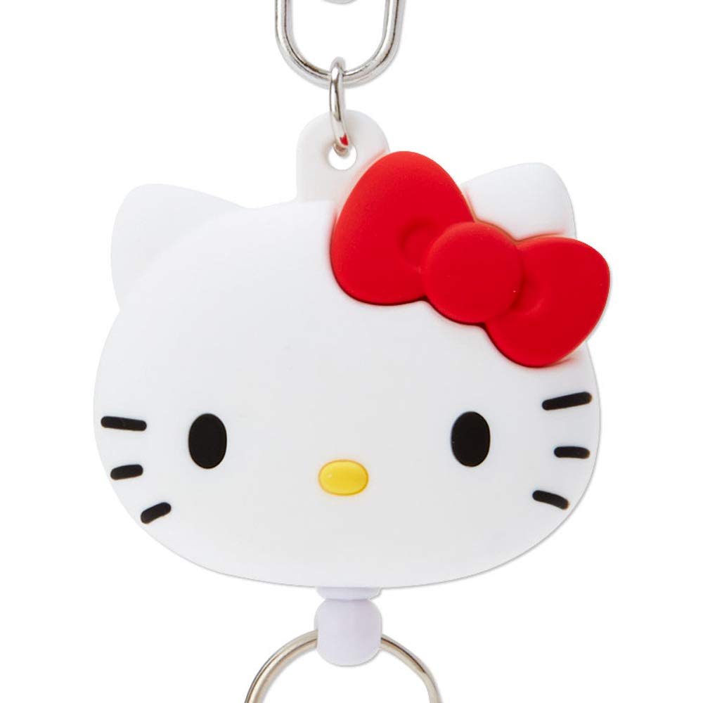 Sanrio (Sanrio) Hello Kitty Face Type Reel Key Chain 189383- Japan Figure Store - #1 Bring To You The Best Japanese Goods