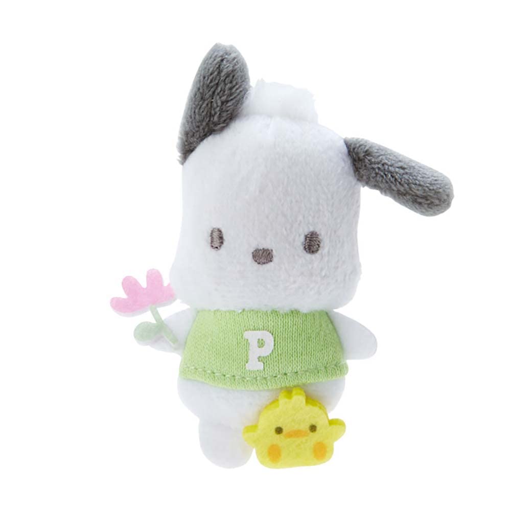 SANRIO Mascot Brooch Pochacco Spring Version- Japan Figure Store - #1 Bring To You The Best Japanese Goods
