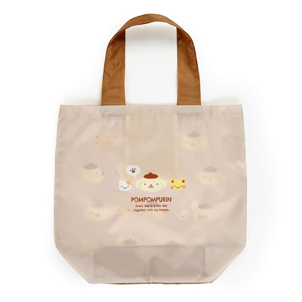 SANRIO Eco Bag With Pouch Pom Pom Purin- Japan Figure Store - #1 Bring To You The Best Japanese Goods