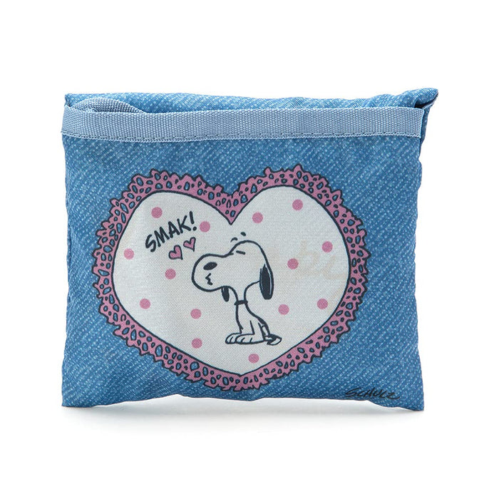 Sanrio Snoopy Heart Mini Eco Bag Model 875791- Japan Figure Store - #1 Bring To You The Best Japanese Goods