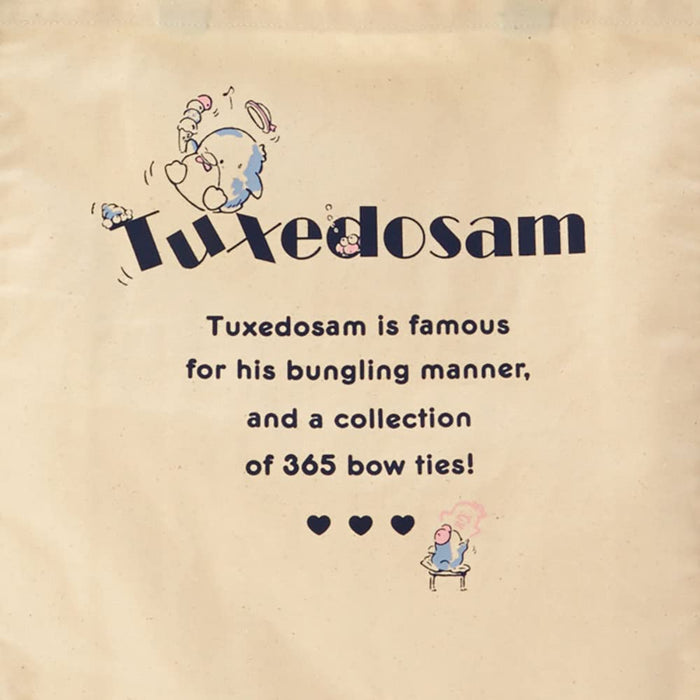 Sanrio 126357 Tuxedosam Piping Tote Bag Sanrio Tote Bags Tote Bags From Japan- Japan Figure Store - #1 Bring To You The Best Japanese Goods