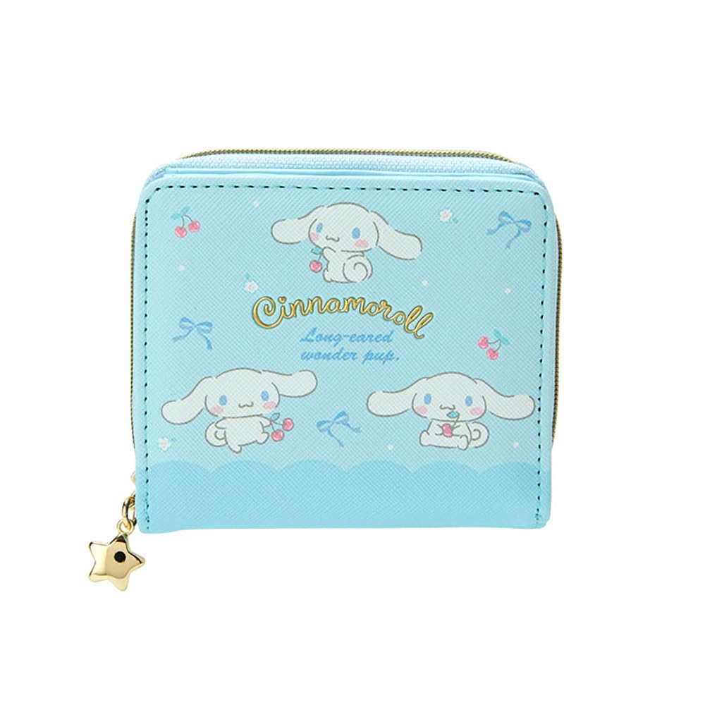 Sanrio Cinnamoroll Wallet 9x10.5x2.5cm Kids 126012- Japan Figure Store - #1 Bring To You The Best Japanese Goods
