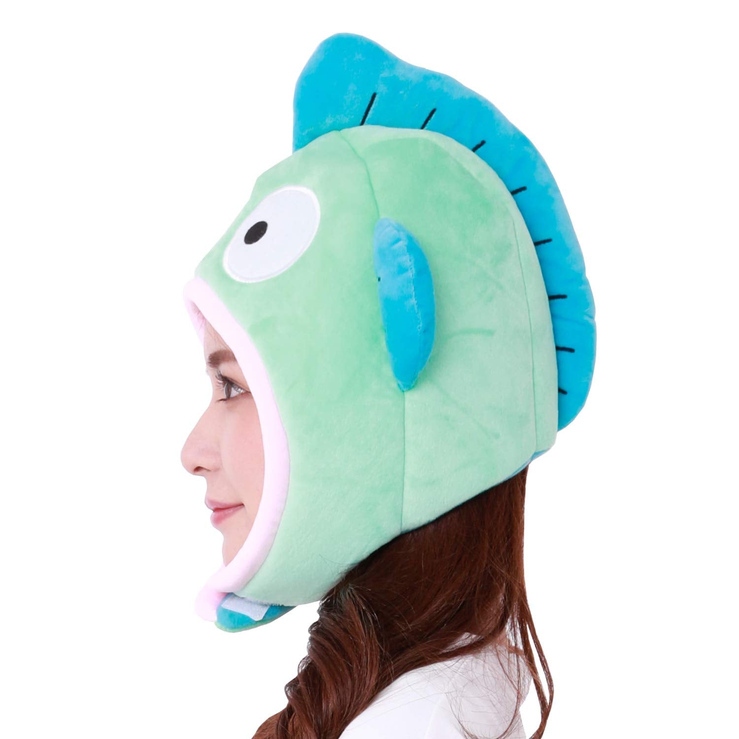 Sazac Kigurumi Cap Sanrio Hangyodon- Japan Figure Store - #1 Bring To You The Best Japanese Goods