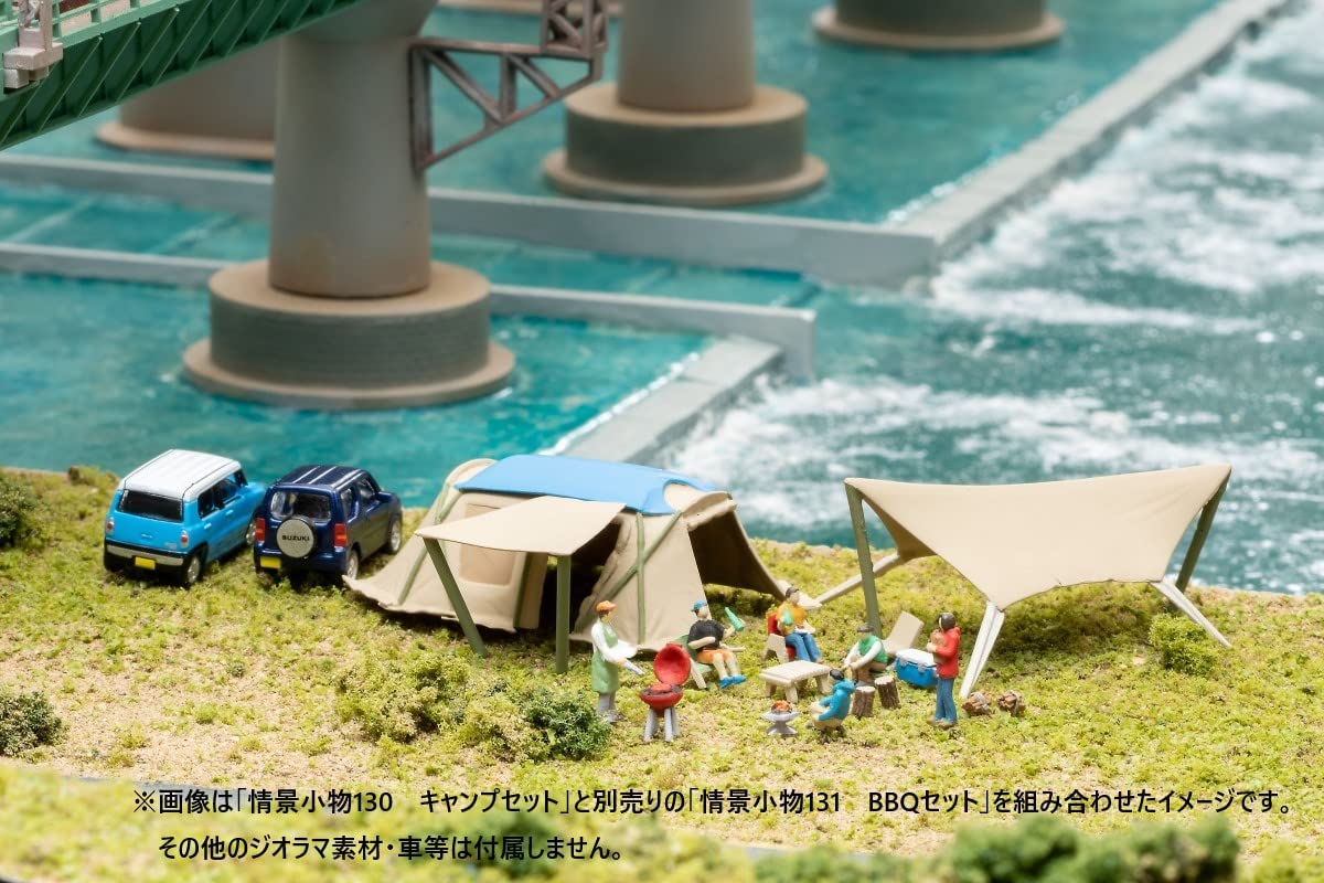 TOMYTEC - - Komono 130 Camping Set - N Scale- Japan Figure Store - #1 Bring To You The Best Japanese Goods