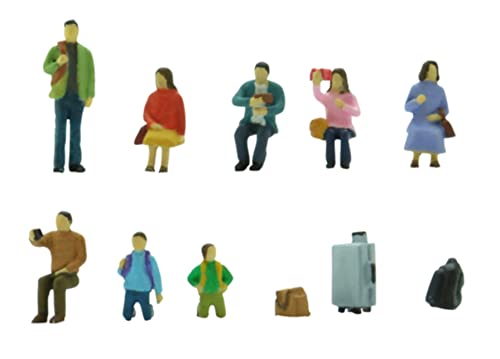 TOMYTEC - - Ningen 134 Model People 'Passenger A' -Holidays- - N Scale- Japan Figure Store - #1 Bring To You The Best Japanese Goods