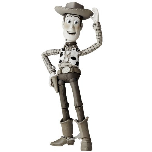 Kaiyodo Toy Story Woody Revoltech 010Ex Sepia Color Ver. Action Figure Japan- Japan Figure Store - #1 Bring To You The Best Japanese Goods