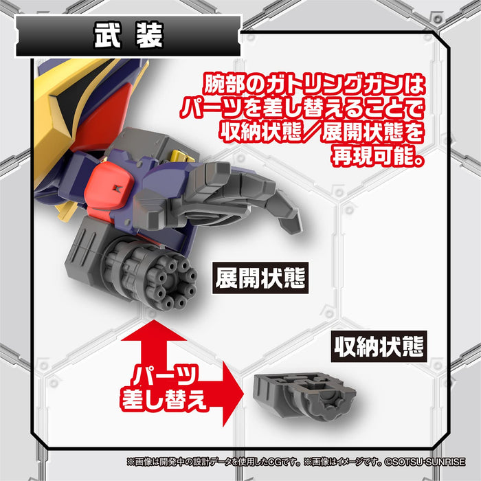 Bandai Sd Gundam Cross Silhouette Tornado Gundam Plastic Model- Japan Figure Store - #1 Bring To You The Best Japanese Goods