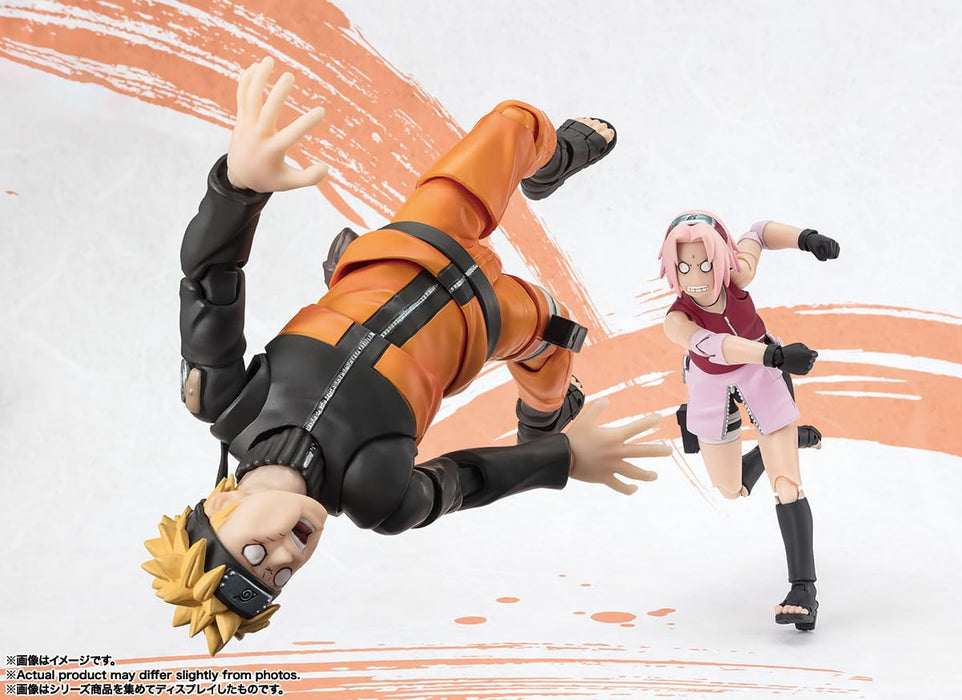 Bandai Spirits Sh Figuarts Naruto Sakura Haruno -Narutop99 Ed.- 135Mm PVC/ABS Figure- Japan Figure Store - #1 Bring To You The Best Japanese Goods