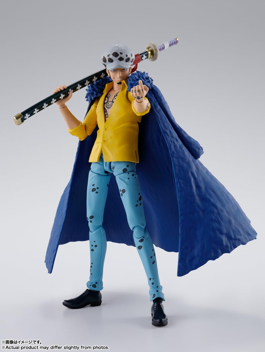 Bandai Spirits SH Figuarts One Piece Trafalgar Law Onigashima Invasion 160mm Figure- Japan Figure Store - #1 Bring To You The Best Japanese Goods