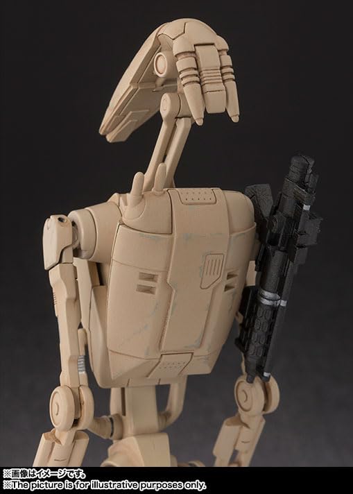 S.H. Figuarts Star Wars Battle Droid (Resale Version), Approx. 6.1 inches (155 mm), ABS & PVC, Pre-painted Action Figure- Japan Figure Store - #1 Bring To You The Best Japanese Goods