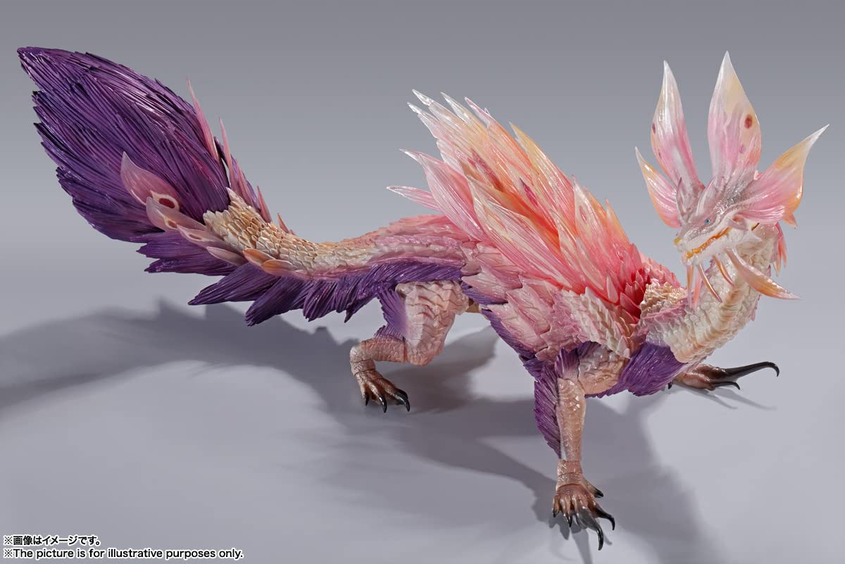 Sh Monster Arts Monster Hunter Rise: Sunbreak Tamamitsune About 310Mm Pvc Abs Painted Movable Figure- Japan Figure Store - #1 Bring To You The Best Japanese Goods