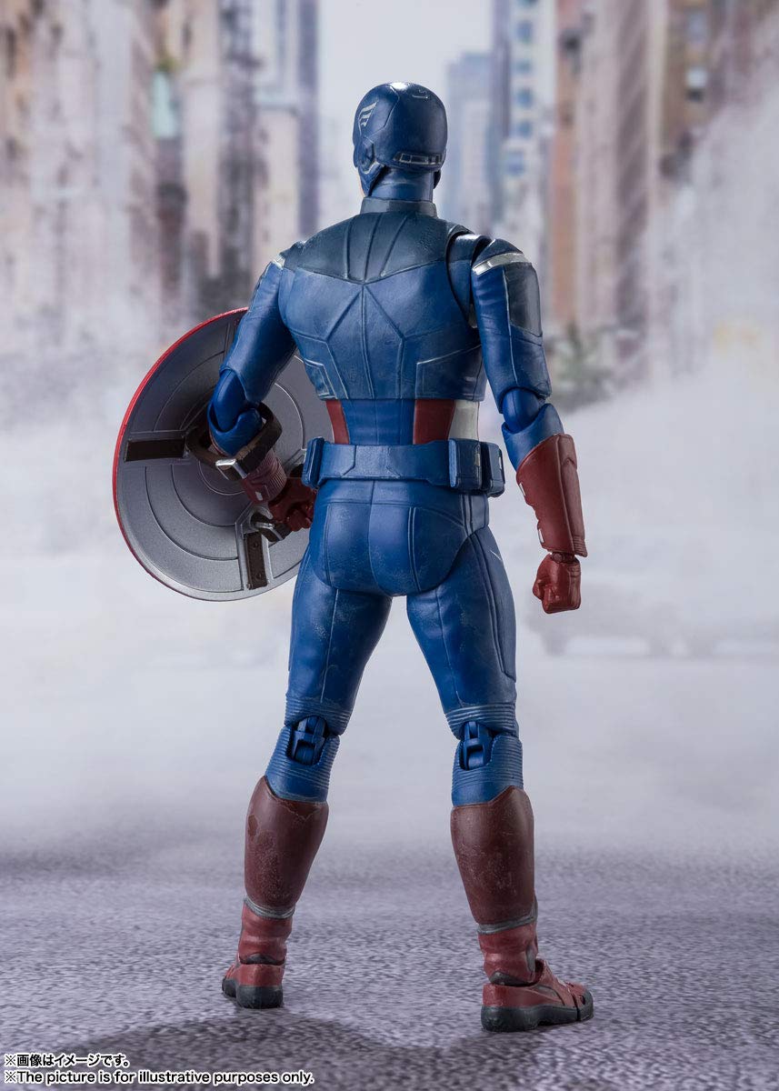 BANDAI S.H. Figuarts Captain America -Avengers Assemble- Edition Figure Avengers- Japan Figure Store - #1 Bring To You The Best Japanese Goods
