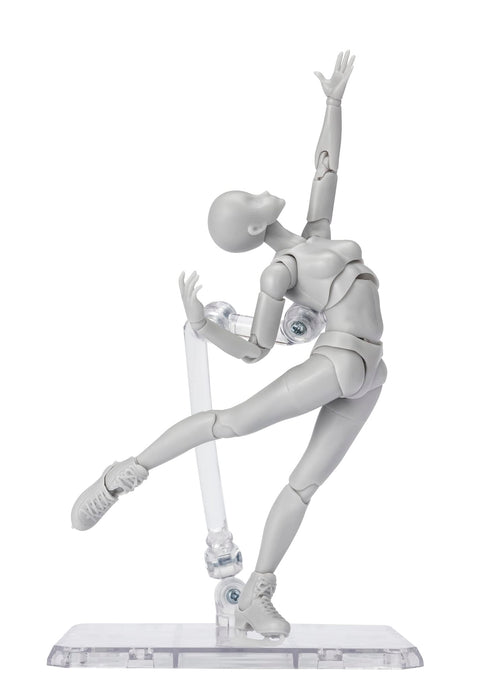 S.H. Figuarts Body-Chan Sports Edition DX Set - Gray Color Version - 135mm PVC & ABS Articulated Action Figure- Japan Figure Store - #1 Bring To You The Best Japanese Goods