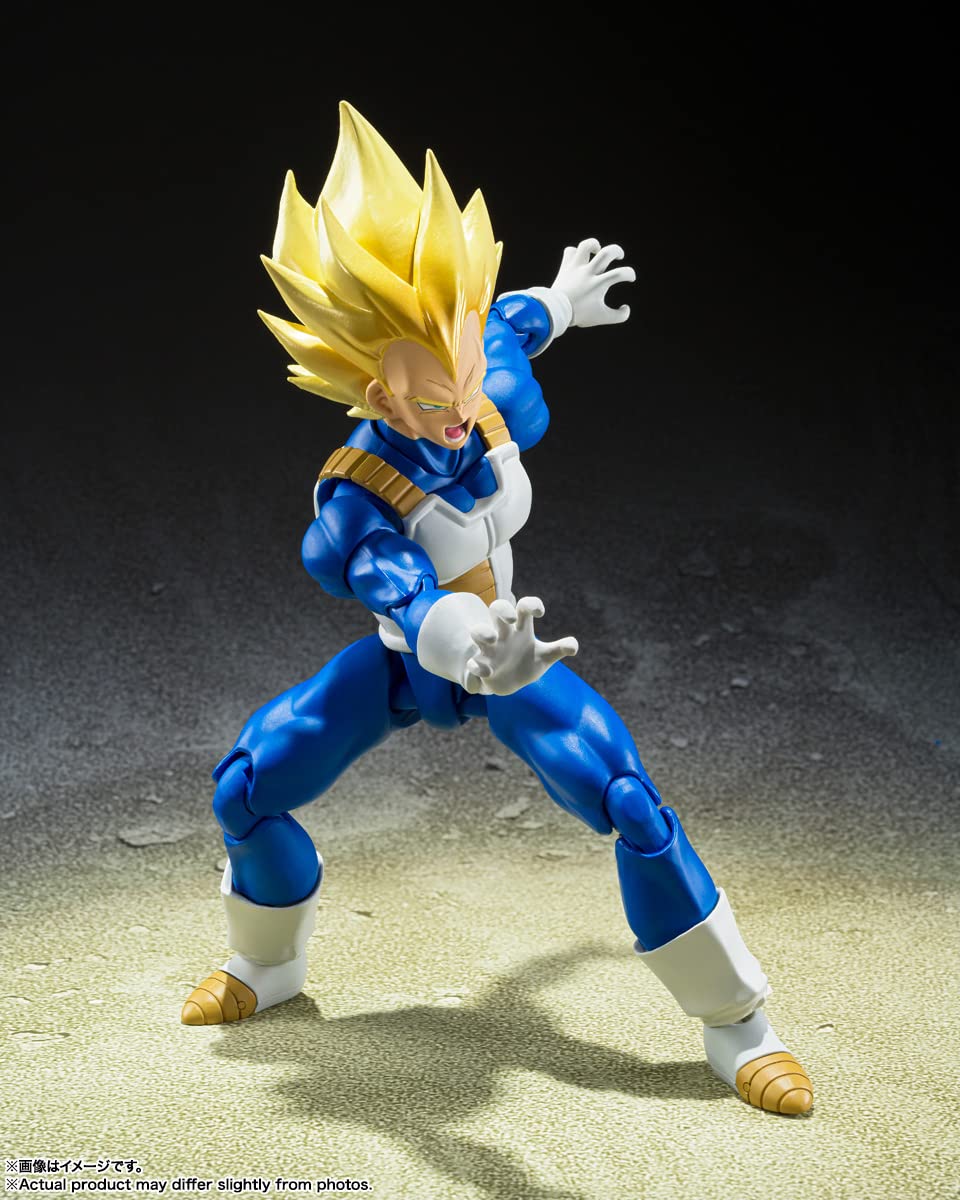 Bandai S.H.Figuarts Super Saiyan Vegeta Awakening Super Saiyan Blood Figure Dragon Ball Z- Japan Figure Store - #1 Bring To You The Best Japanese Goods