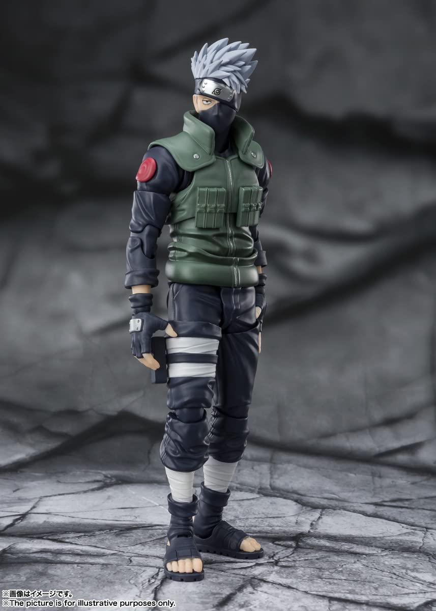 BANDAI S.H. Figuarts Kakashi Hatake -Yuumei Todoroku Sharingan No Eiyu- Naruto Shippuden- Japan Figure Store - #1 Bring To You The Best Japanese Goods
