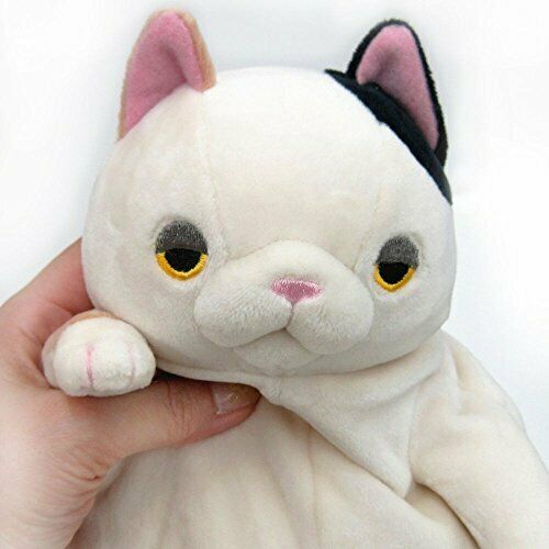 Shinada Global Plush Doll Mochi Neko Cat Mike L Japan- Japan Figure Store - #1 Bring To You The Best Japanese Goods