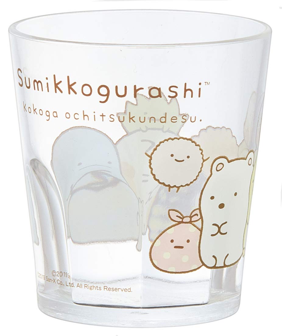 Skater Acrylic Cup 280Ml Sumikko Gurashi Ksa4 Clear- Japan Figure Store - #1 Bring To You The Best Japanese Goods