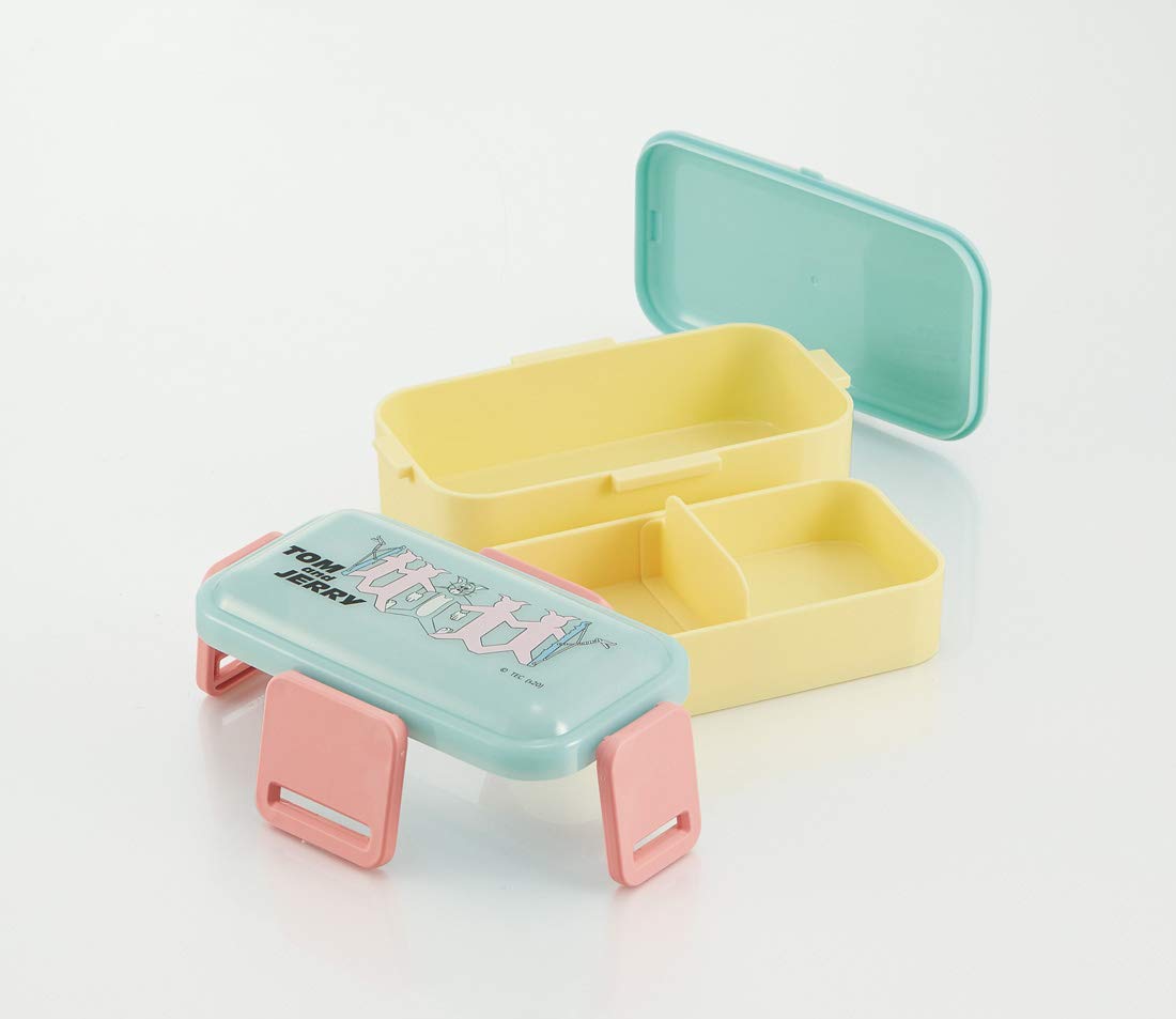SKATER Tom And Jerry Antibacterial 2-Stage Lunch Box- Japan Figure Store - #1 Bring To You The Best Japanese Goods