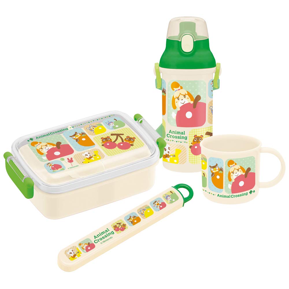 SKATER Animal Crossing Antibacterial Chopstick Box Set- Japan Figure Store - #1 Bring To You The Best Japanese Goods