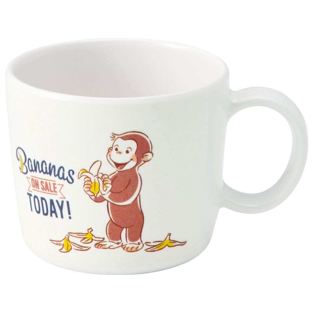 Skater Children'S Cup Melamine Mug 230Ml Curious George Japan M310-A- Japan Figure Store - #1 Bring To You The Best Japanese Goods