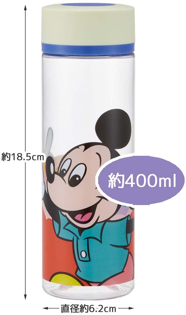 Skater Disney Retro Mickey 400ml SS Water Bottle PDC4-A- Japan Figure Store - #1 Bring To You The Best Japanese Goods