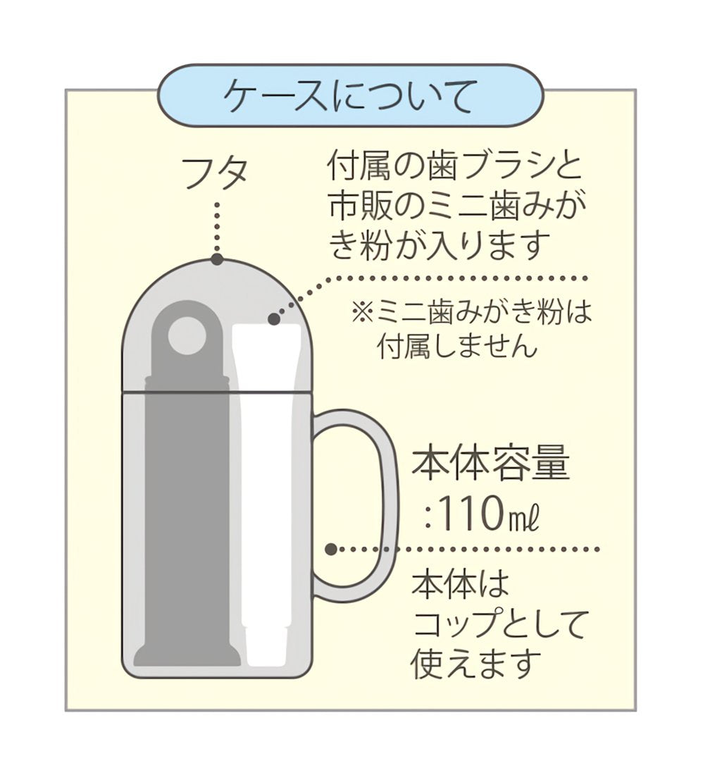 SKATER Sumikko Gurashi Toothbrush Dental Kit- Japan Figure Store - #1 Bring To You The Best Japanese Goods