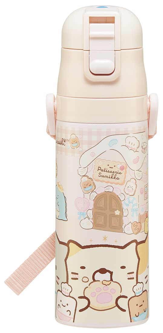 Skater Water Bottle Sumikko Gurashi Candy Store 470Ml Children&S Stainless Steel Sports Bottle Sdc4-A- Japan Figure Store - #1 Bring To You The Best Japanese Goods