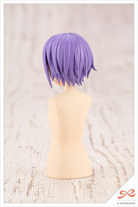 Kotobukiya 1/10 Sousai Shojo Teien After School Short Wig Type A Orange & Purple Pvc Figures- Japan Figure Store - #1 Bring To You The Best Japanese Goods