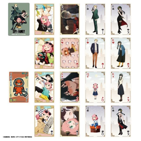 Spy×Family Playing Cards- Japan Figure Store - #1 Bring To You The Best Japanese Goods