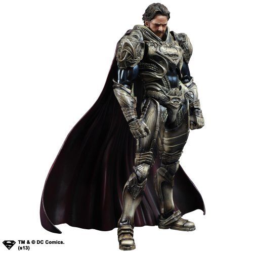 Square Enix Man Of Steel Play Arts Kai Jor-el Figure- Japan Figure Store - #1 Bring To You The Best Japanese Goods