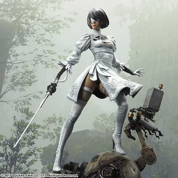 Square Enix Nier:Automata 2B 2P Color Ver. 1/4Scale- Japan Figure Store - #1 Bring To You The Best Japanese Goods