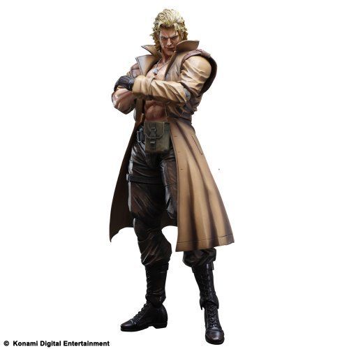 Square Enix Metal Gear Solid Play Arts Kai Liquid Snake Figure - Japan Figure